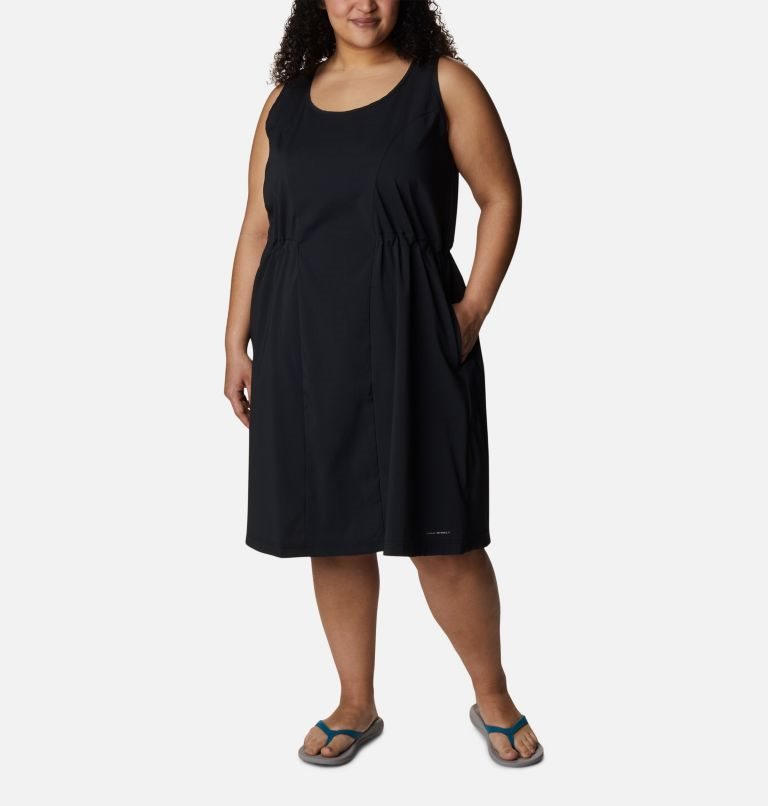 Women\'s Columbia On The Go Dress Black | Plus Size CA-U53CA